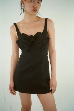 Dresses^Sandy Liang Arden Dress In Black