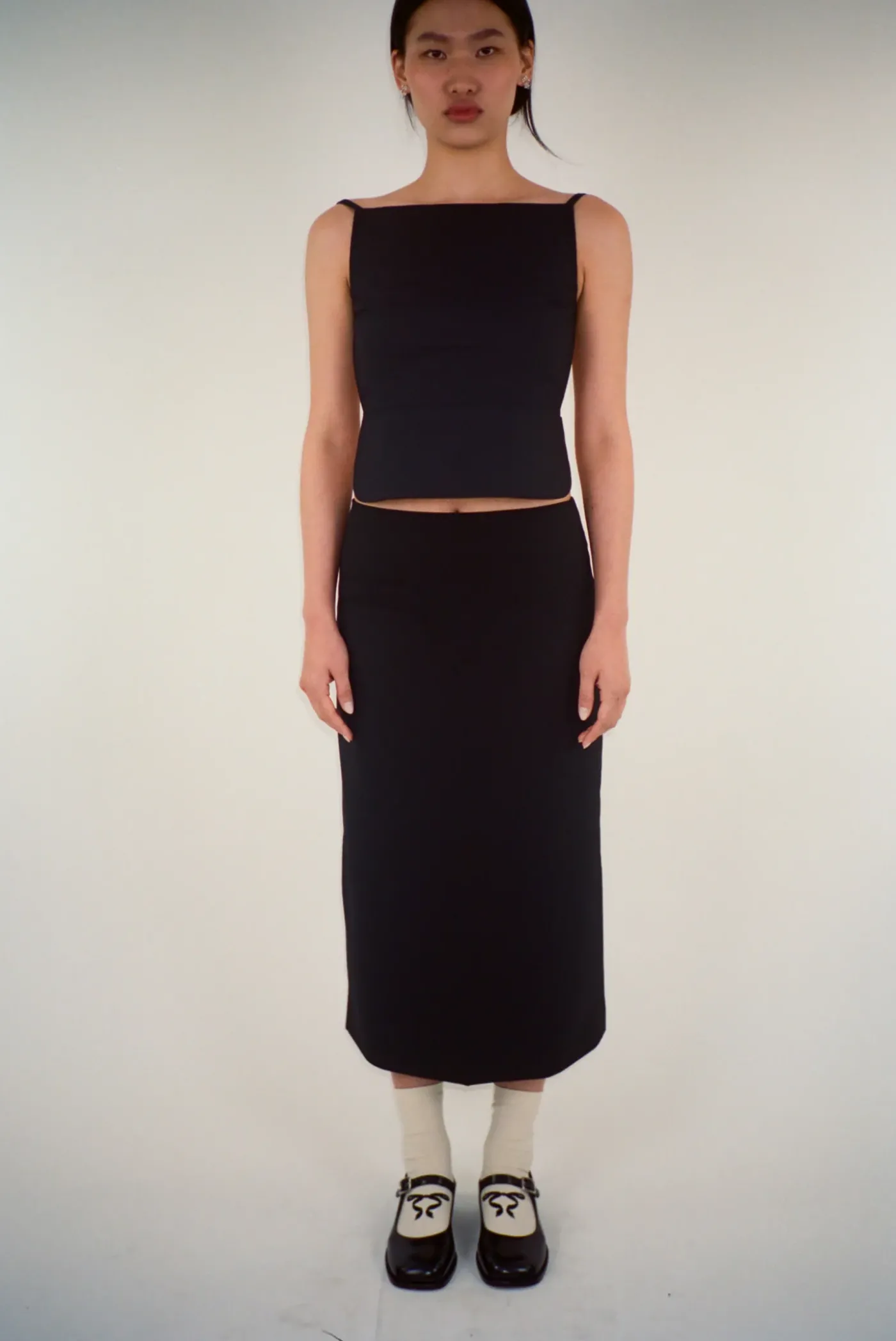 Tops^Sandy Liang Brando Top In Black