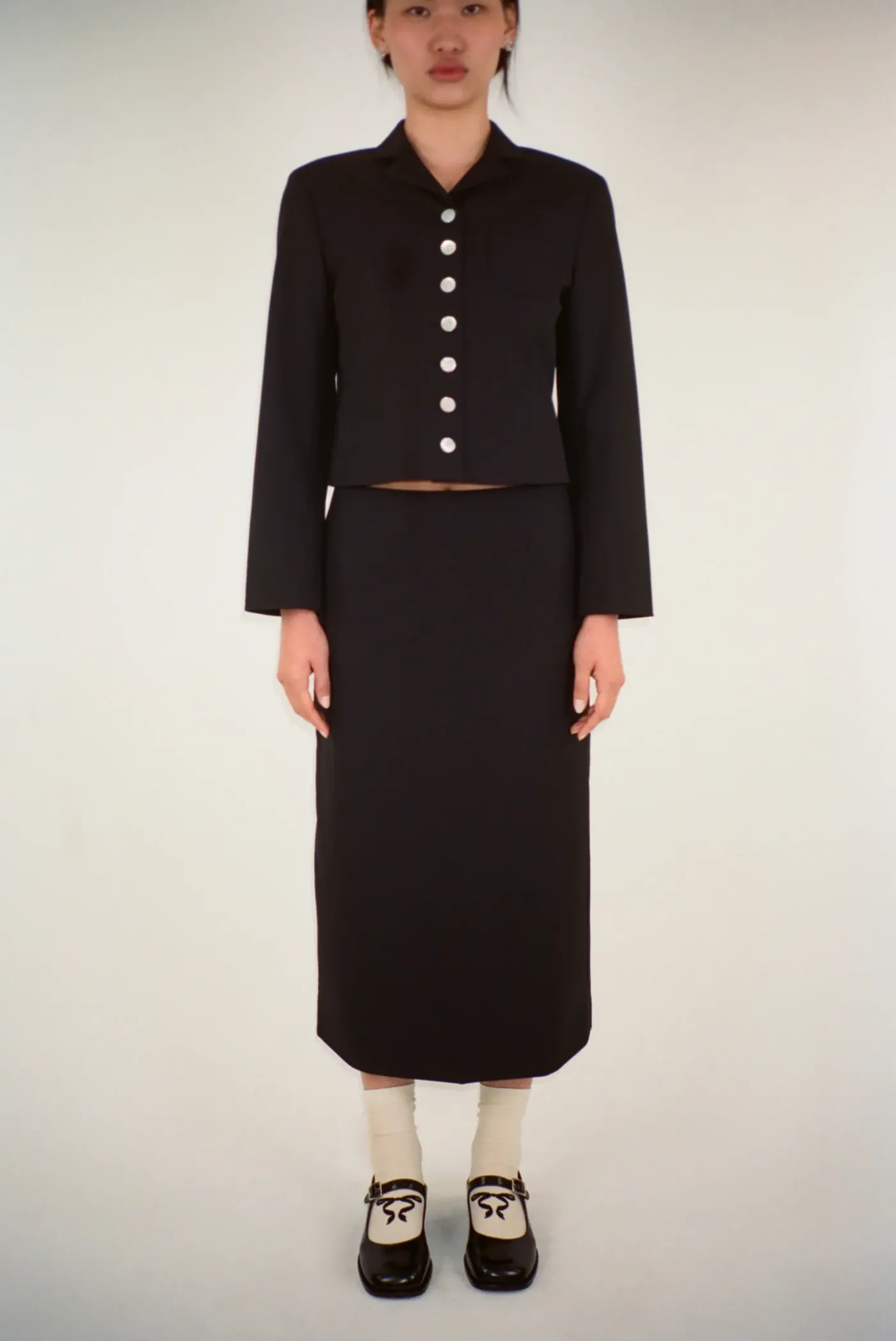 Outerwear^Sandy Liang Charm Jacket In Black