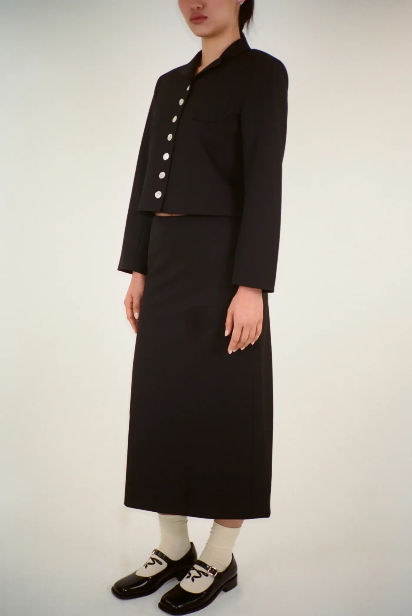 Outerwear^Sandy Liang Charm Jacket In Black