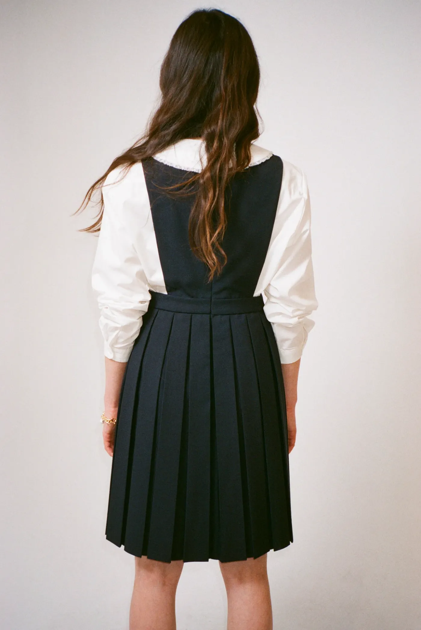 Dresses^Sandy Liang Co Pilot Pinafore Dress