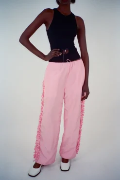Pants^Sandy Liang Dosina Pant In Pink