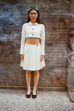 Bridal^Sandy Liang Ennis Jacket In Bone