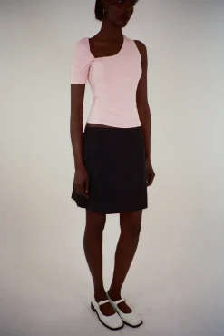 Skirts^Sandy Liang Freda Skirt In Black