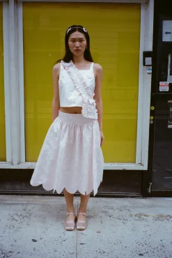 Skirts^Sandy Liang Greta Skirt In Ballet