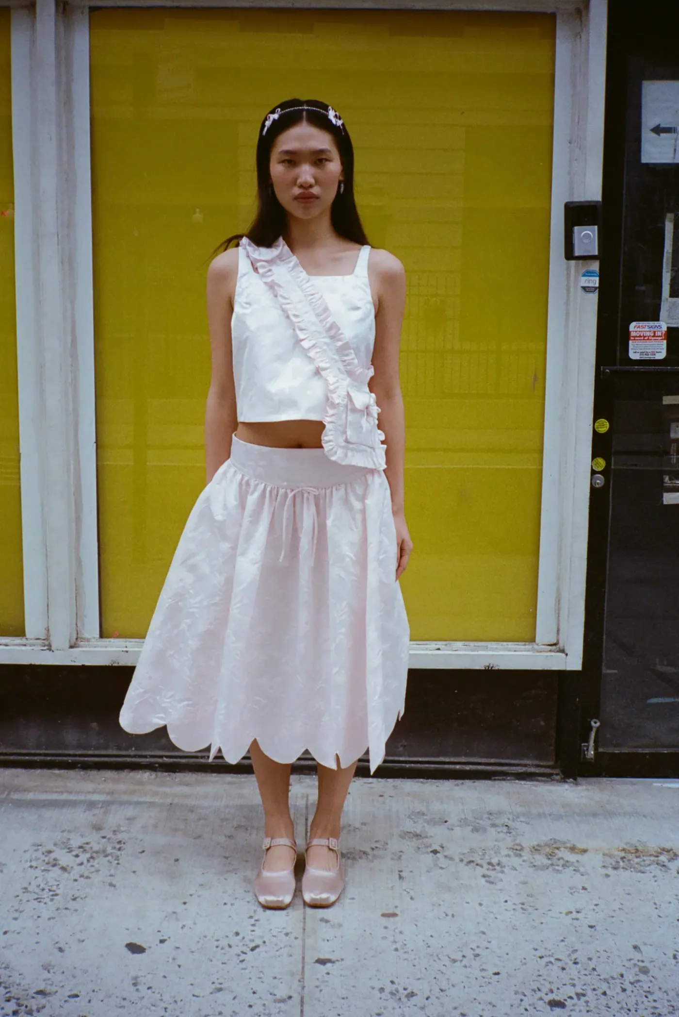 Skirts^Sandy Liang Greta Skirt In Ballet