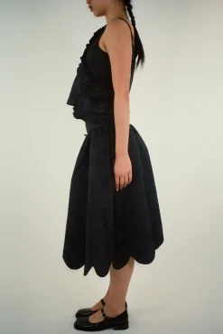 Skirts^Sandy Liang Greta Skirt In Black