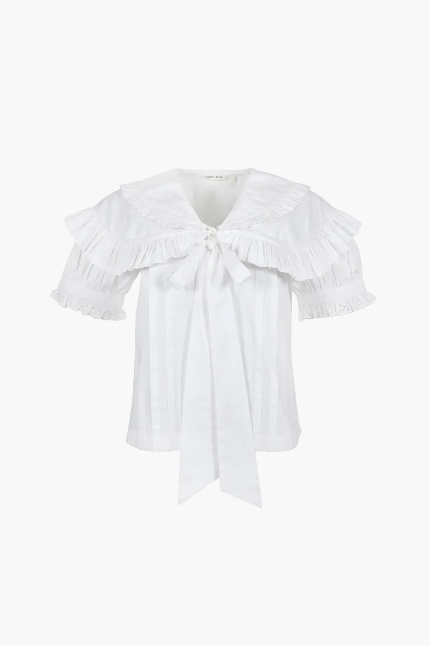 Tops^Sandy Liang Guagua Top In White