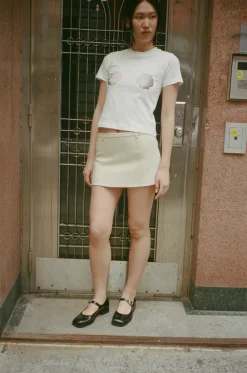 Skirts^Sandy Liang Holly Skirt In Butter