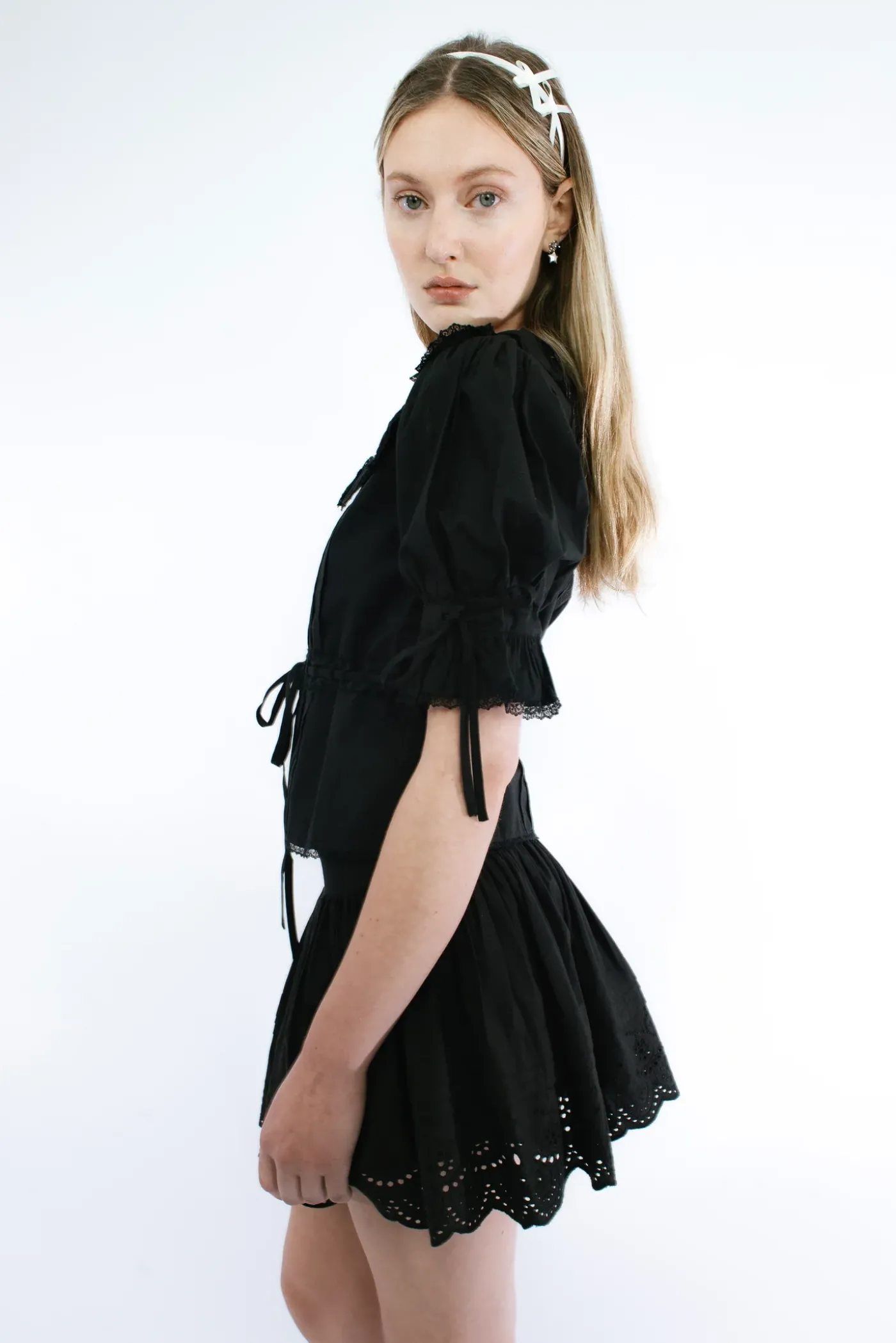 Skirts^Sandy Liang Ira Skirt In Black