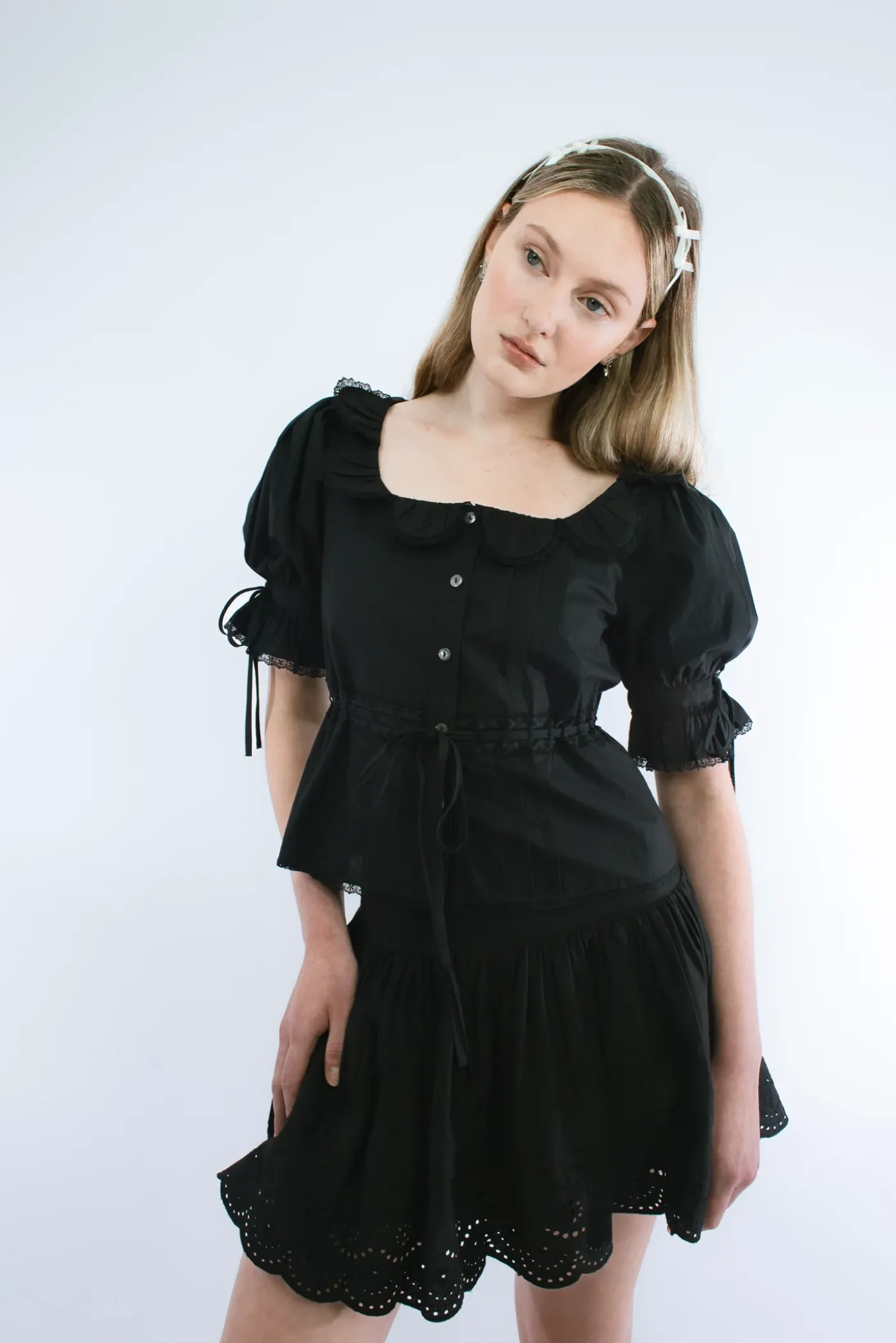 Skirts^Sandy Liang Ira Skirt In Black