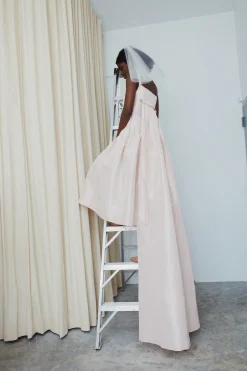 Bridal^Sandy Liang Kourtney Veil In White