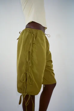 Pants^Sandy Liang Mason Short In Pickle