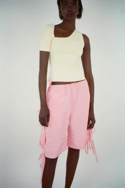 Pants^Sandy Liang Mason Short In Pink