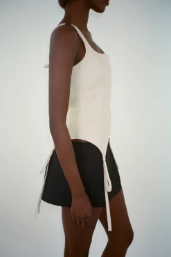 Tops^Sandy Liang Miep Top In Natural