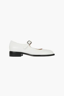 Uniform^Sandy Liang Mj 35 In Optic White Spazzolato
