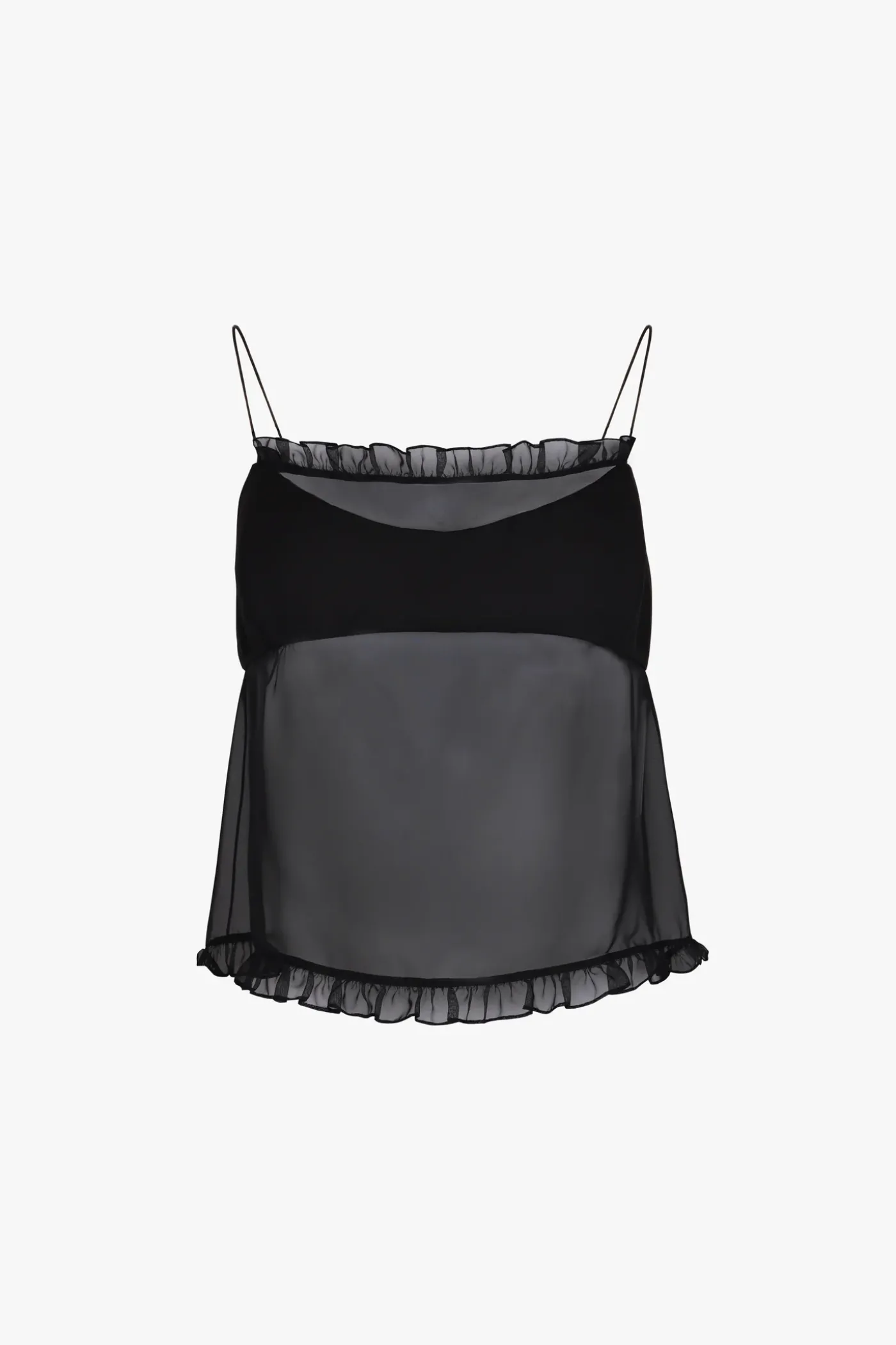 Tops^Sandy Liang Mochi Top In Black
