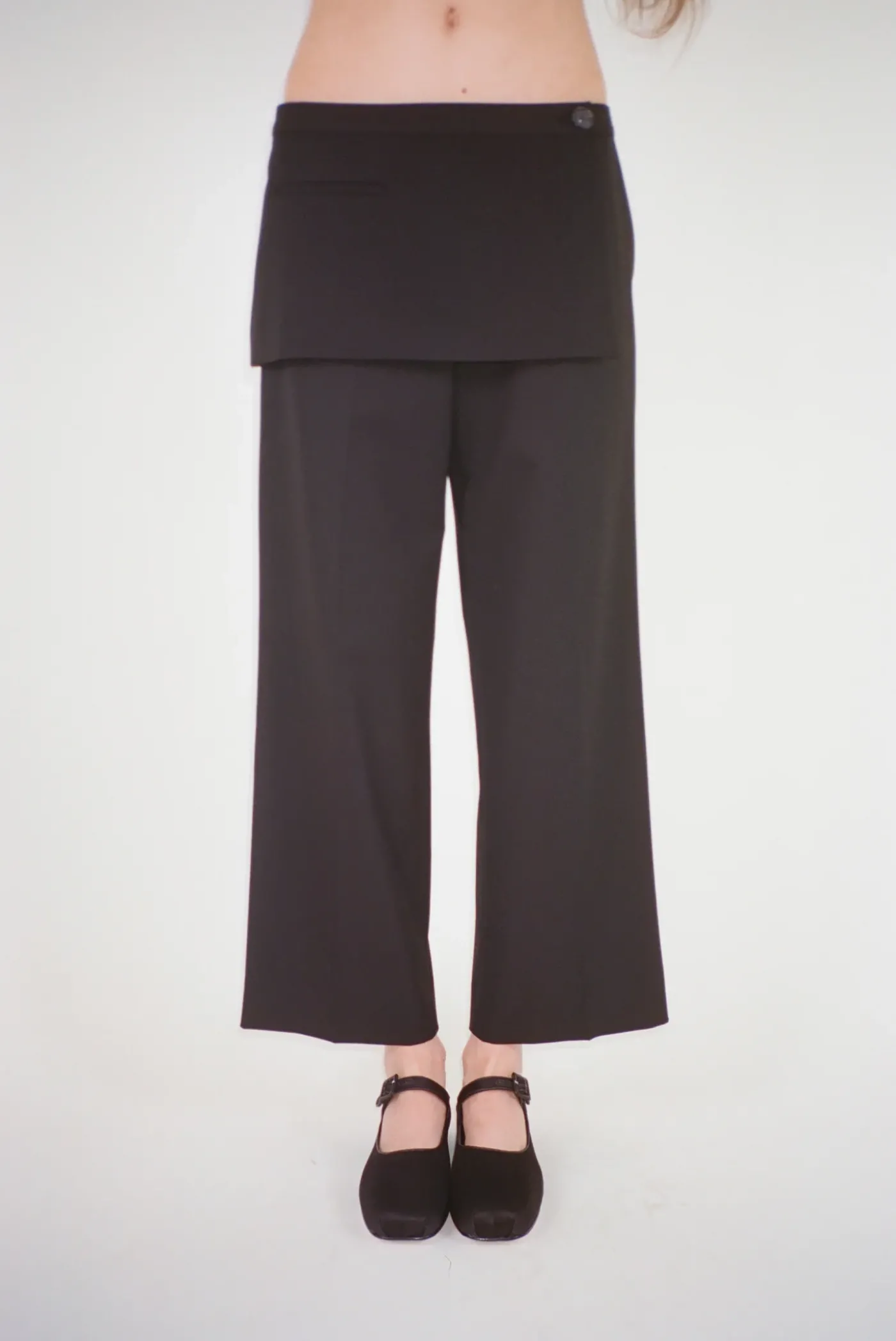 Uniform^Sandy Liang Mott Pant In Black