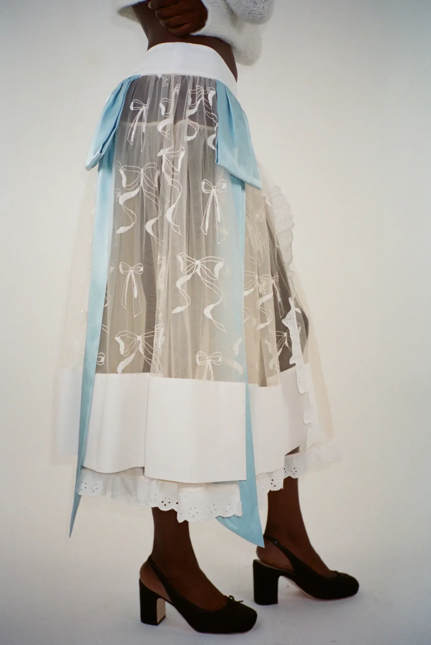 Bridal^Sandy Liang Nana Skirt