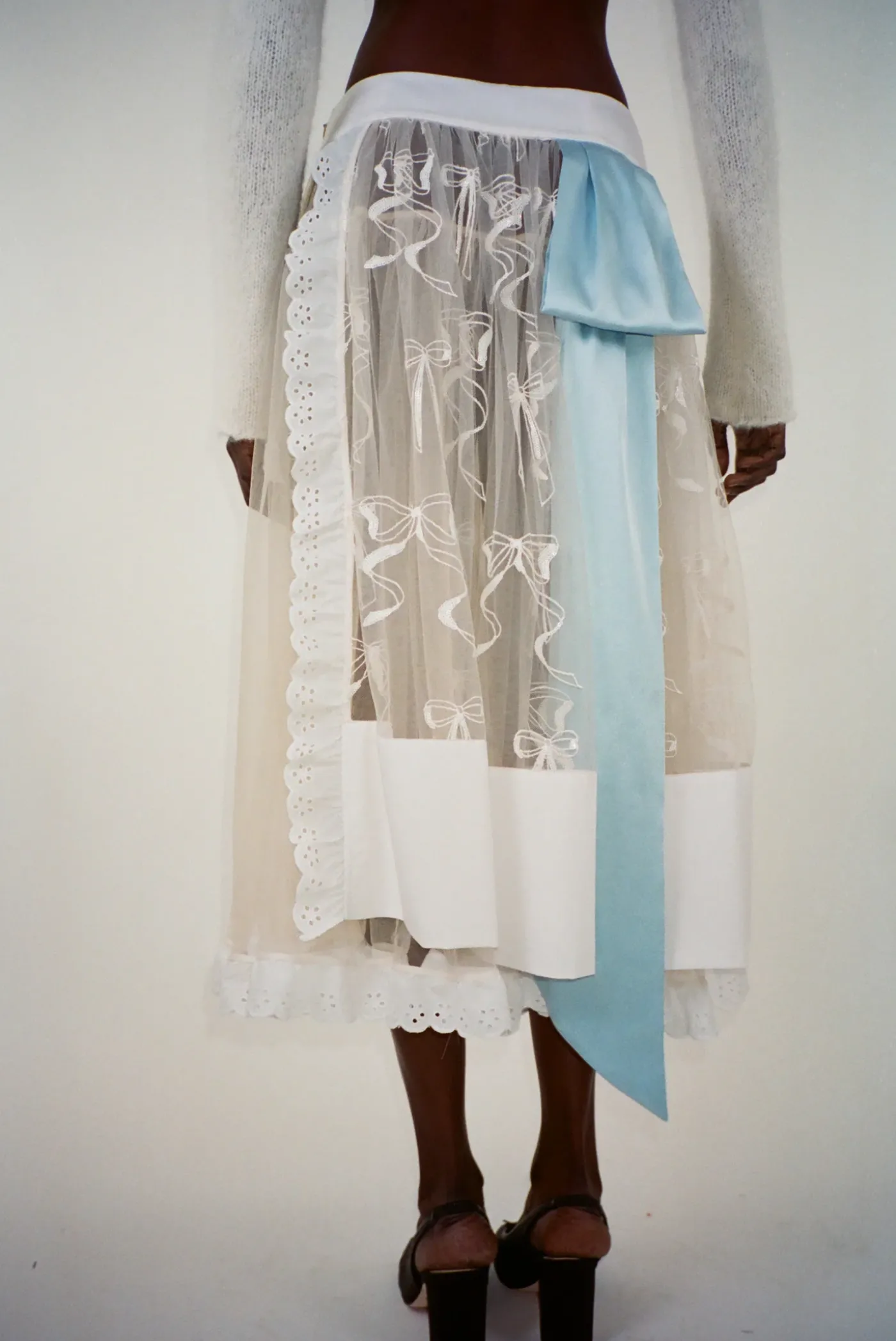 Bridal^Sandy Liang Nana Skirt