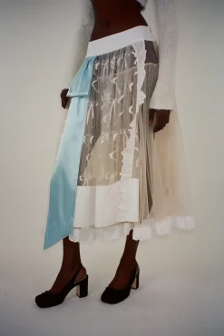 Bridal^Sandy Liang Nana Skirt