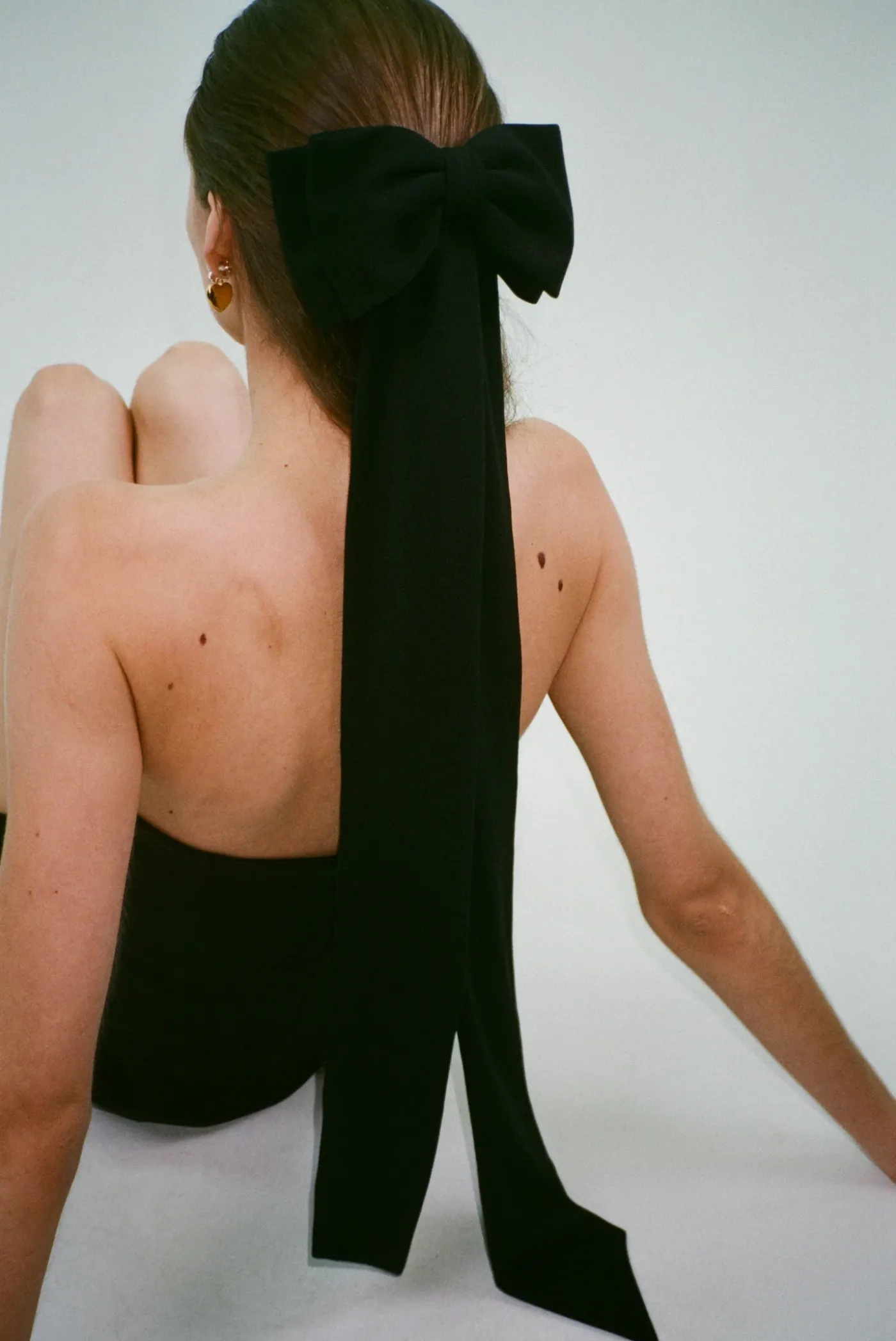 Hair^Sandy Liang Palermo Bow In Black