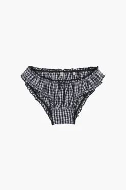 Home^Sandy Liang Perez Knickers In Navy Gingham