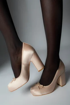 Bridal^Sandy Liang Pointe Pump 100 In Ballet Satin