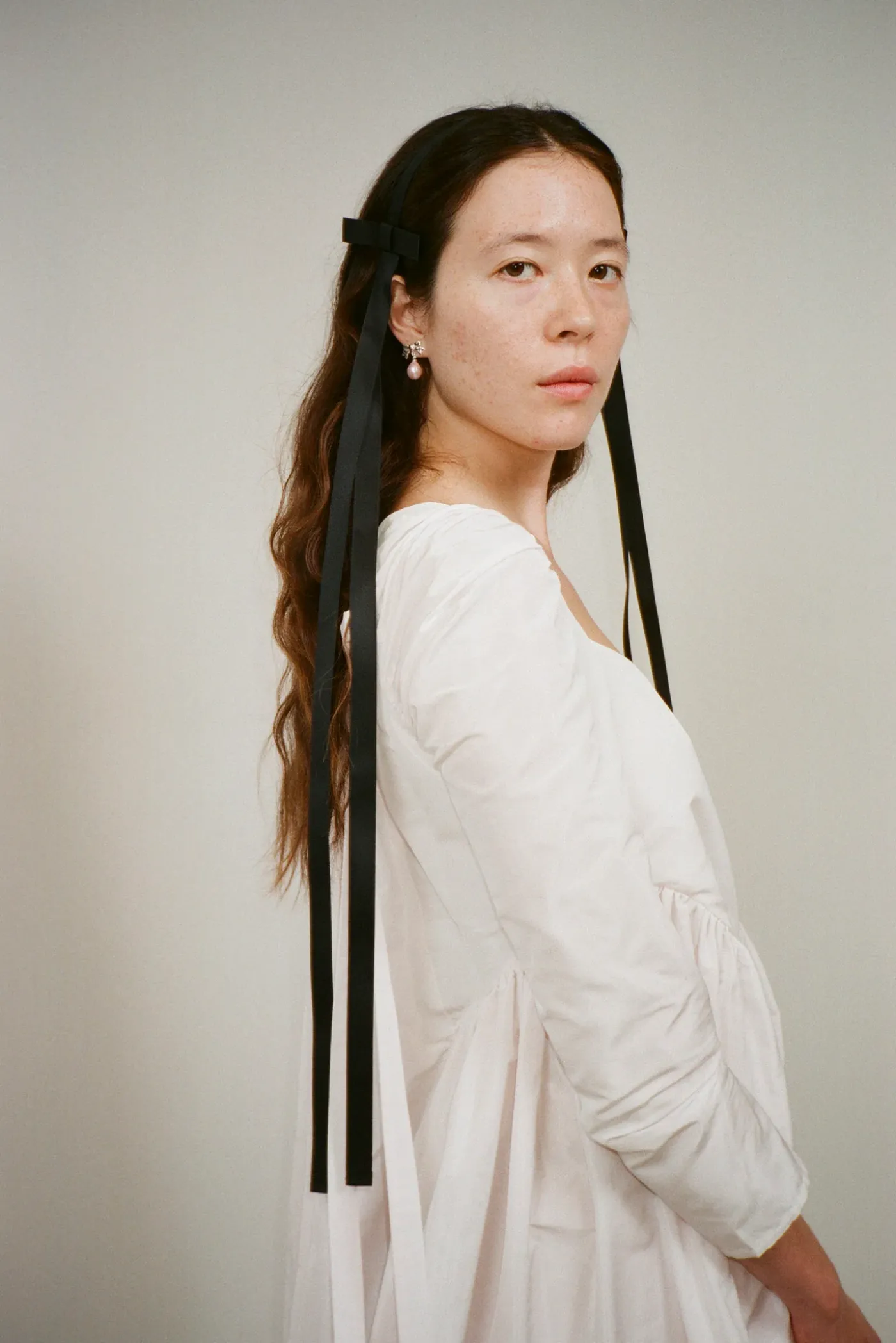 Hair^Sandy Liang Recital Headband In Black