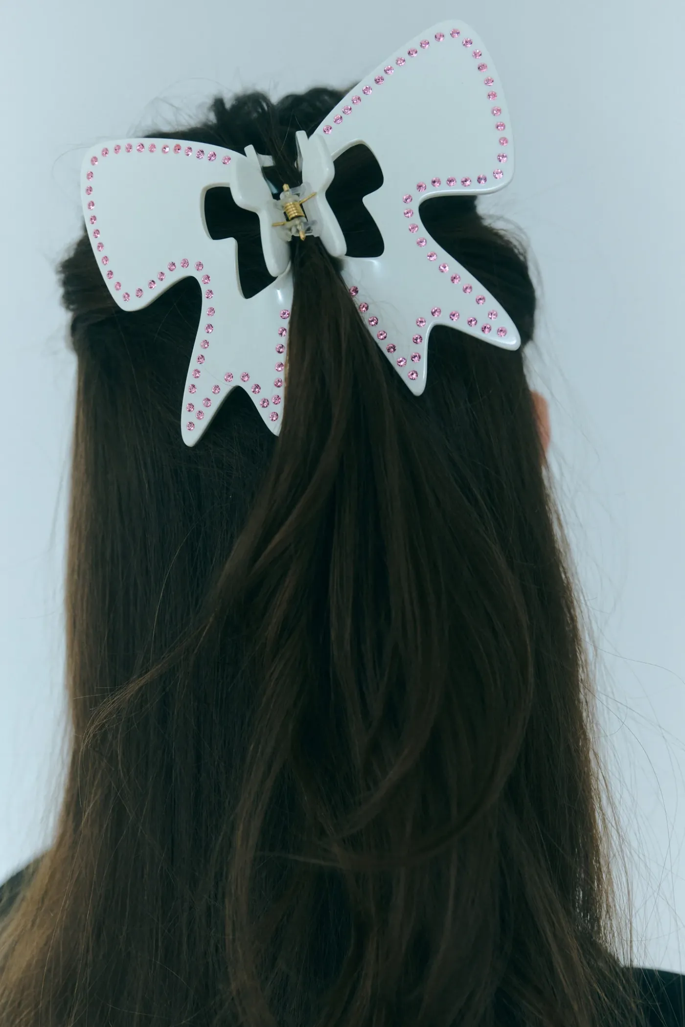 Hair^Sandy Liang Rochambeau Claw In Panacotta