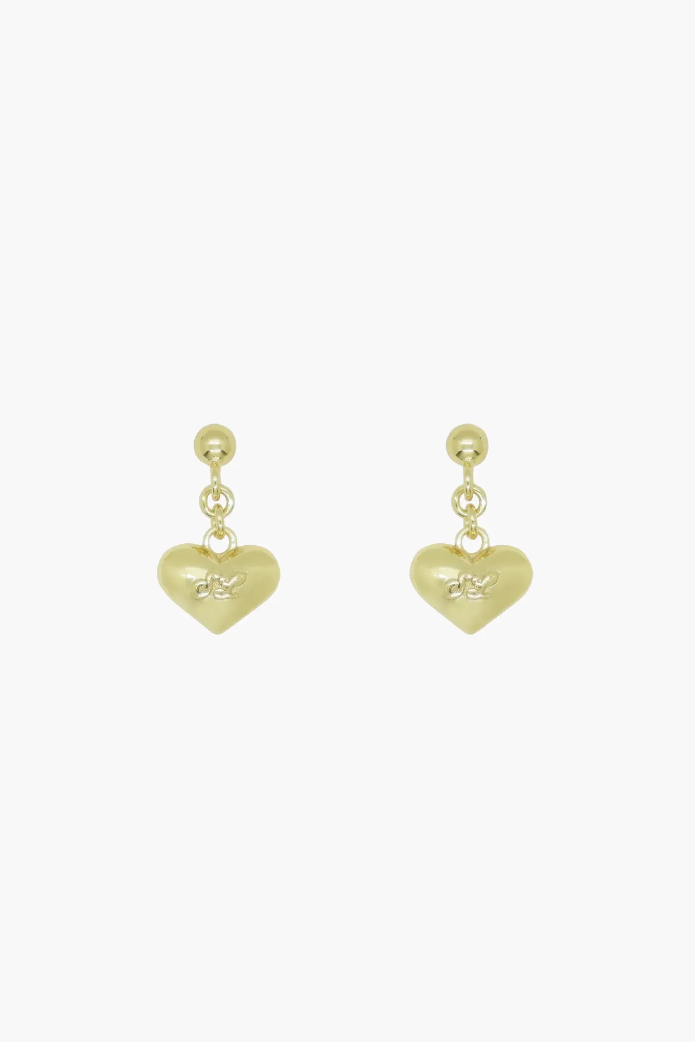 Jewelry^Sandy Liang Safety Earrings In Gold Vermeil