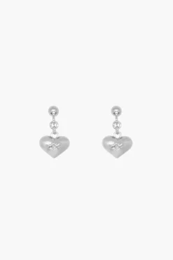 Bridal^Sandy Liang Safety Earrings In Sterling Silver