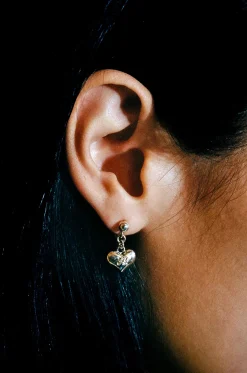 Bridal^Sandy Liang Safety Earrings In Sterling Silver