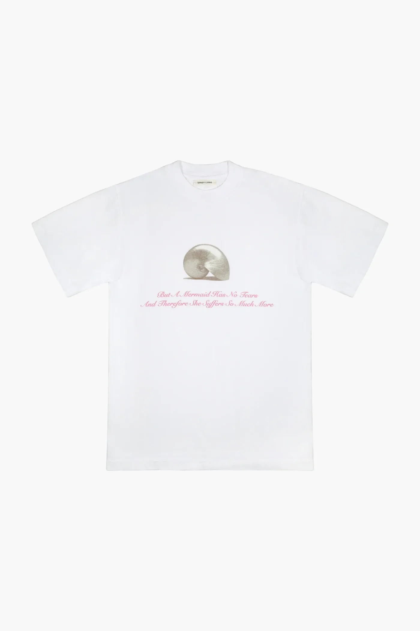 Tops^Sandy Liang Scallop Tee