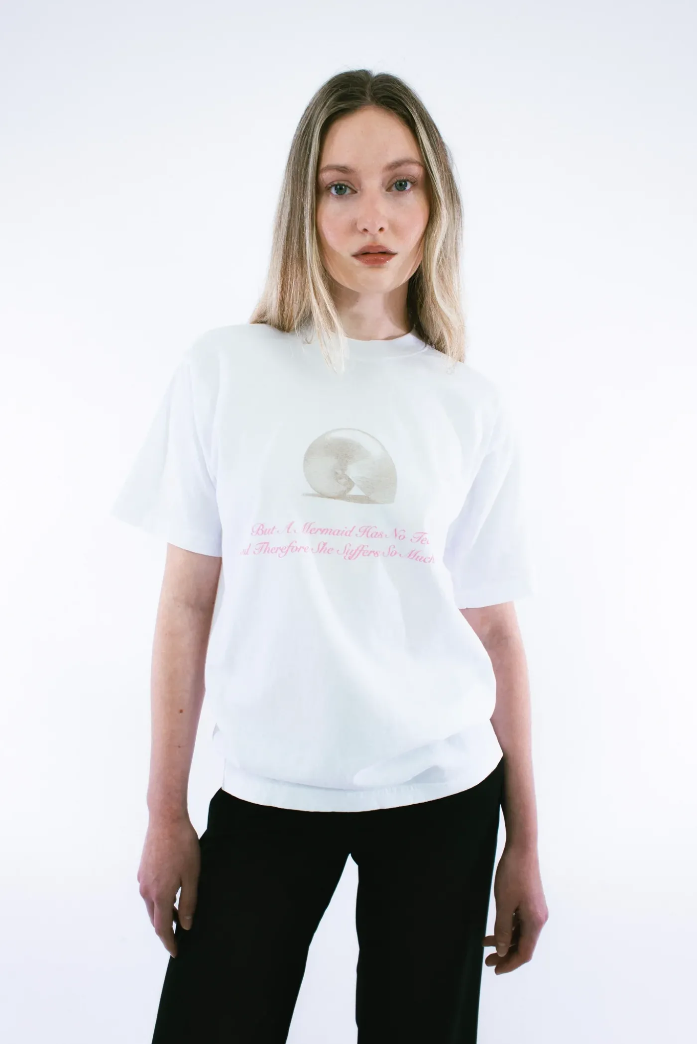 Tops^Sandy Liang Scallop Tee