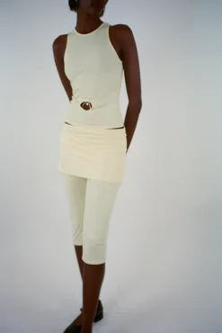 Pants^Sandy Liang Solow Capri In Butter