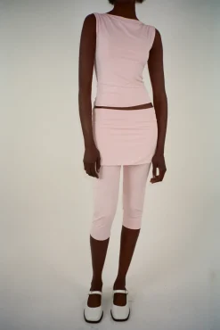 Pants^Sandy Liang Solow Capri In Pink