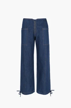 Pants^Sandy Liang Tifosi Pant In Indigo