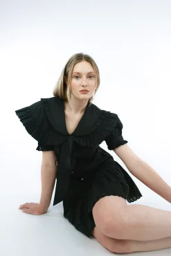 Dresses^Sandy Liang Toki Dress In Black