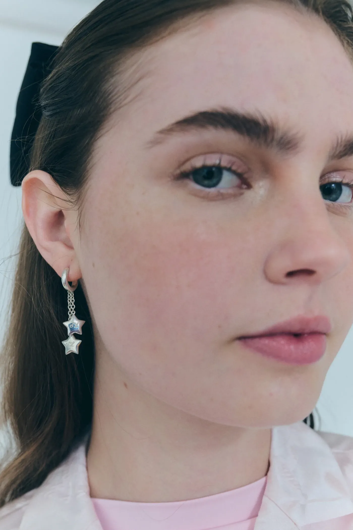 Jewelry^Sandy Liang Twin Earrings In Sterling Silver